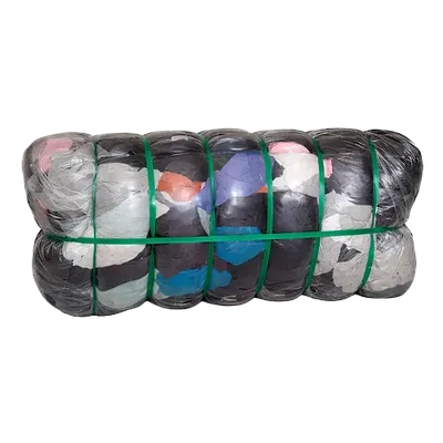 Multicolour Blended Waste Cloth for Cleaning, 10 kg