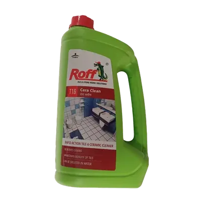 Roff T16 Cera Clean Professional Tile, Floor & Ceramic Cleaner Transparent (5 Litre)