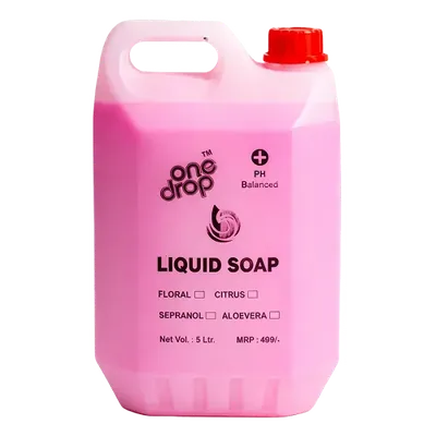 Rose Fragrance Liquid Soap Hand Wash, 5 Litre
