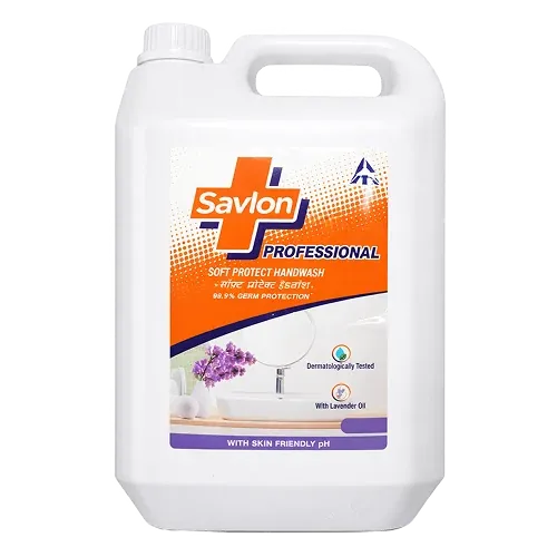 Savlon Professional Germ Protection Liquid Handwash, Handwash Refill, 4.8 Litre