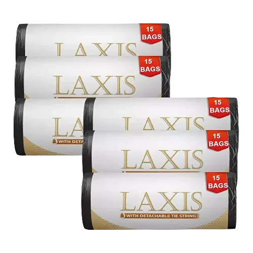 Oxo-Biodegradable Garbage Bag Size, 17 x 19 Inch (30 Pcs x 6 Rolls)