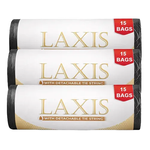 Oxo-Biodegradable Garbage Bag Size, 30 x 36 Inch (15 Pcs x 6 Rolls)