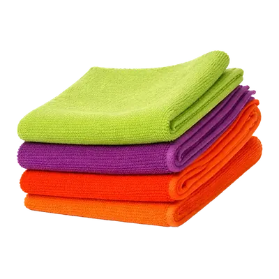 250 GSM Microfiber Cloth40 x 40 cm (Pack of 4)