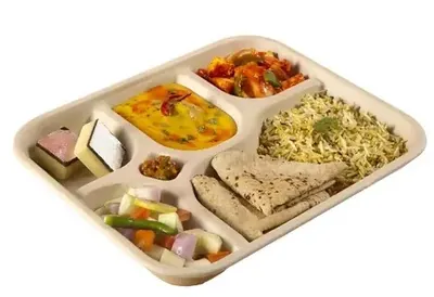 Chuk 5 Compartment Plate (Pack of 50)