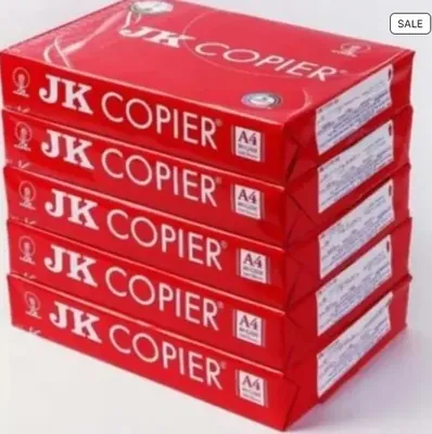 JK Copier Paper A3, 75 GSM (Pack of 5 Ream)
