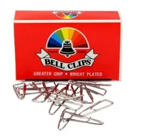 Wrkpls Gem Clips (50 mm, Assorted Colours) (Bell)