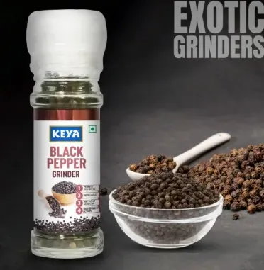 Keya Black Pepper Grinder (Pack Of 10)