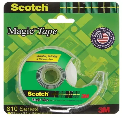 3 m, Scotch Magic Tape + Dispenser