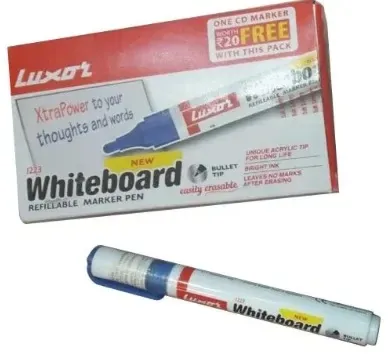 Luxor Whiteboard Marker Blue (Pack of 10)