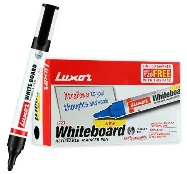Luxor Whiteboard Marker Red (Pack of 10)