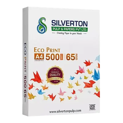 Silverton 65 GSM A4 Copier Paper 500 Sheets (Pack of 1)