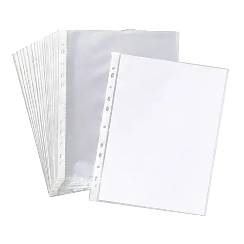 Generic Sheet Protector A4 Size 200 Micron, Transparent (Pack of 50)