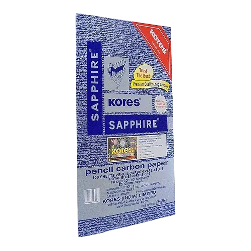 Kores Carbon Paper Sapphire Blue, 100 Sheets