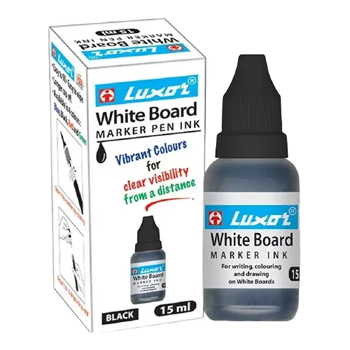 Luxor 15 ml Whiteboard Marker Ink Black, 986