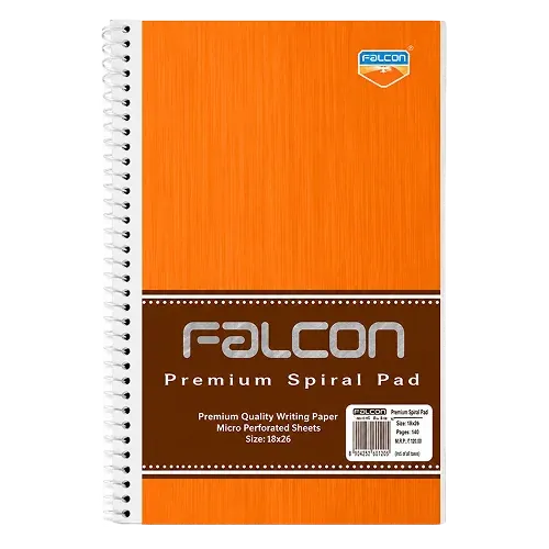 Aeroline Spiral Pads 200 Sheets Coloured Med