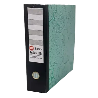 Index File without Lamination Legal A4 Size Assorted Color 465 GSM Box (Pack of 4)