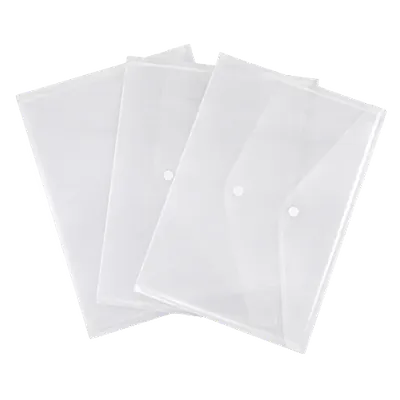 A4/Legal Document File Clear Bag (Pack of 20)