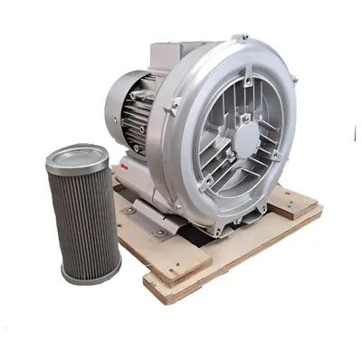 Phoenix 2 HP Single Stage Ring Blower for Agitate and Aerate Water in Fish Tank/Aquaculture Tank/Plating Tanks (Type-Single Phase)