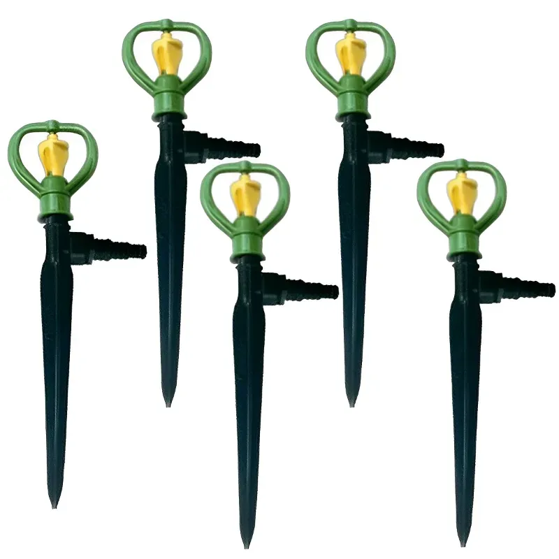Concorde 1/2 Inch Revolving Frame Rotor Sprinkler for Garden Lawn Irrigation Water Sprayers (Pack Of 5)