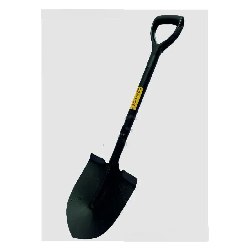 Unison Round Nose Shovel, Used for Efficient Digging, Scooping, and Moving Soil