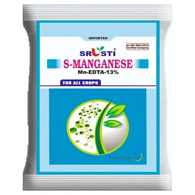 FARMROOT S-Mn EDTA 13%, Water-Soluble Fertilizer, For Manganese Deficiency and Plant Growth (Pack-2 x 250 g)