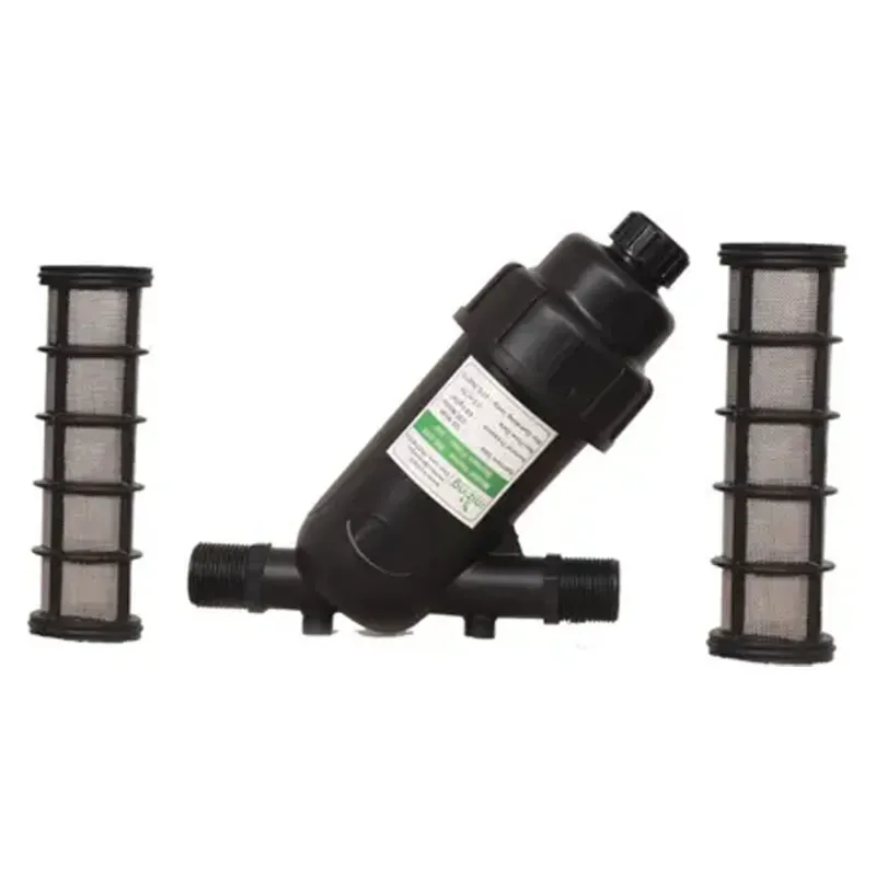 3/4 Inch Screen Filter With One Extra Screen Element With 120 Mesh or 130 Micron Tap Mount Water Filter