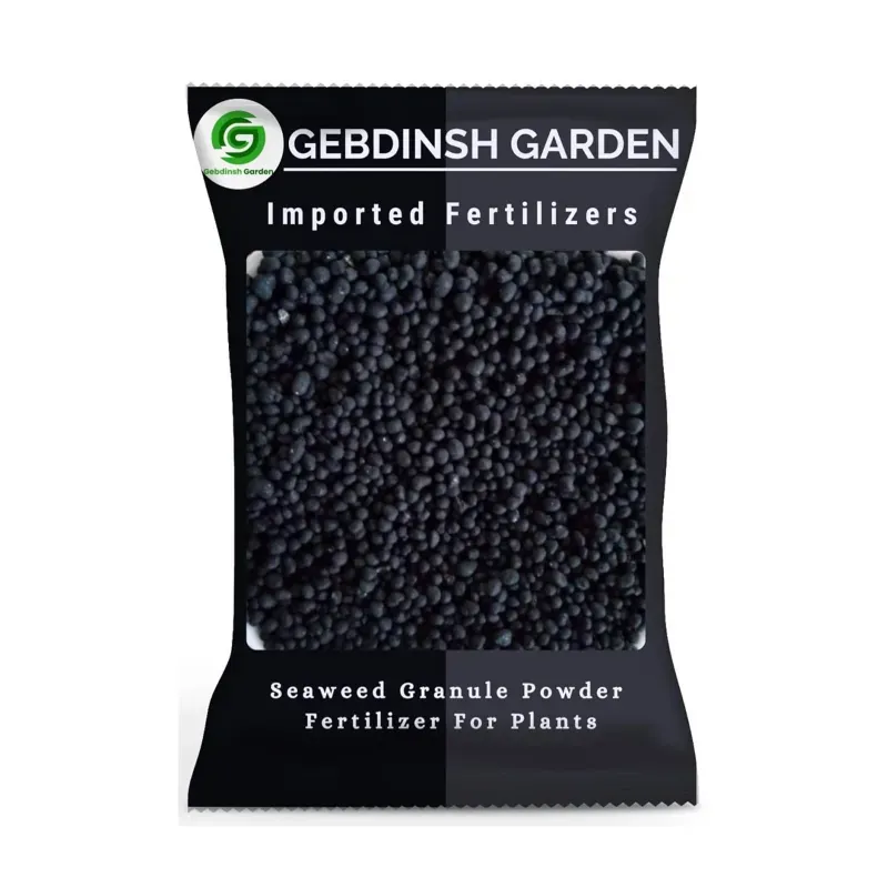GEBDINSH 2 kg Seaweed Granule Powder, Micro Nutrients Supply for Garden and Agricultural Use (1 Pc)