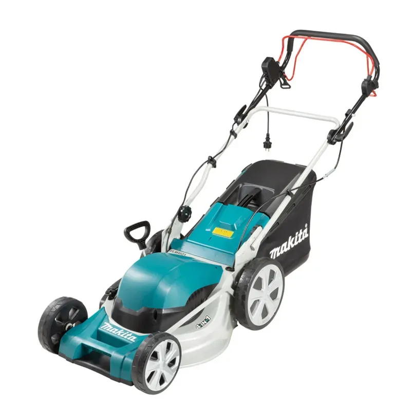 MAKITA ELM 4621, 16 Inch 1800 W Self Propelled Electric Lawnmower For Grass Cutting & Trimming