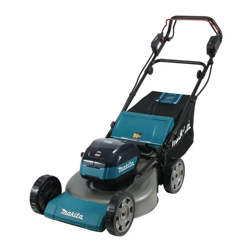MAKITA LM002GT201, 1900 W 21 Inch Self-Propelled Cordless Lawn Mower With Battery & Charger