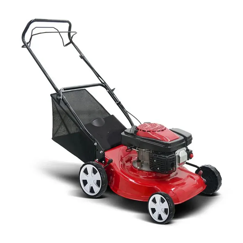 Leo 5 HP 18 Inch Self Propelled Petrol Lawn Mower, Ideal for Grass Cutting/Trimming, 0391