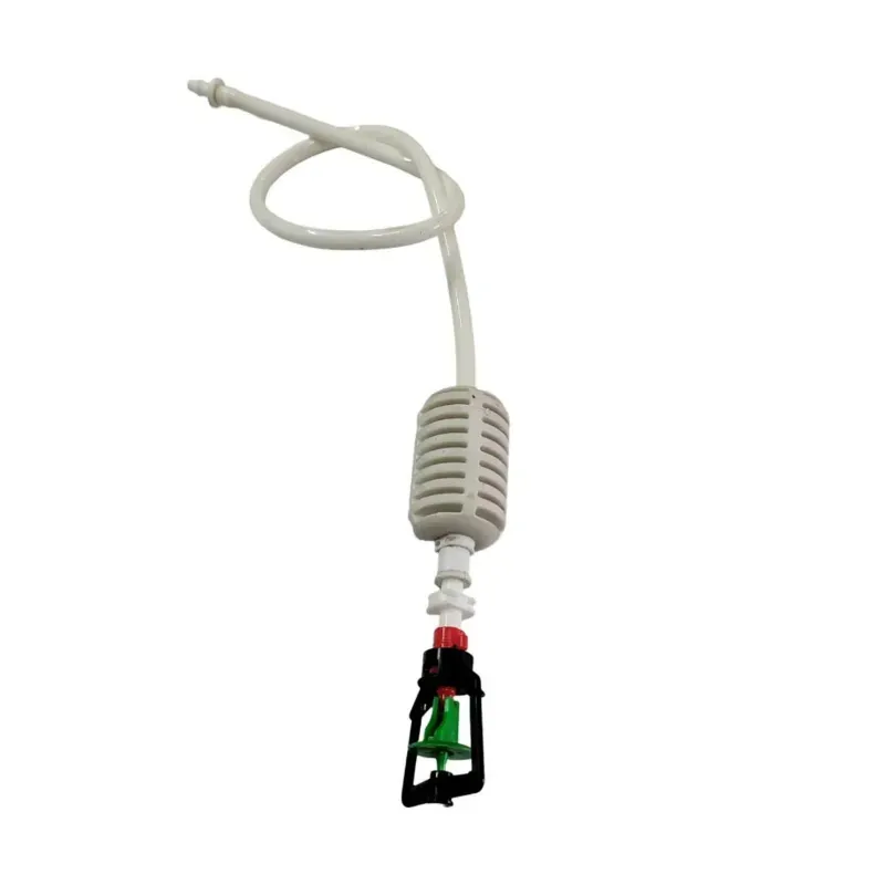 Rotating Sprinkler of 8 mm size with a hanging port of 58 cm length, used for watering in greenhouses (Pack of 3)