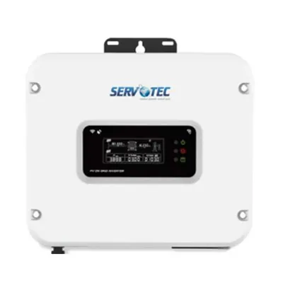 Servotech 5 kVA MPPT Solvion Series On-Grid Single Phase Solar Inverter with Dual Technology Support