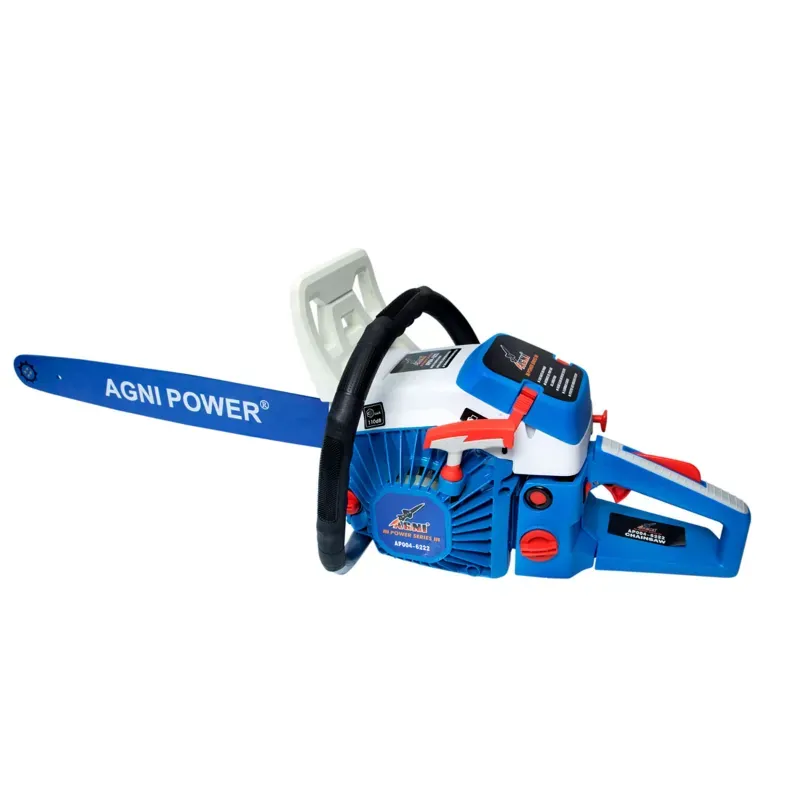 Agni AP-004, 62 CC Petrol Chainsaw, 22 Inch Guide Bar, Professional Wood Cutting Machine