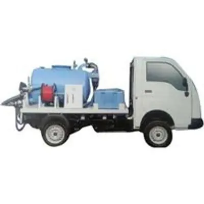 Heavy Duty Commercial Sewer Suction cum Jetting Machine Attachment, 500- 10000 Litre, Diesel