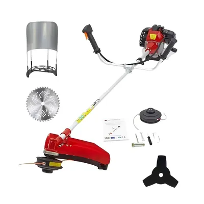 Greenleaf 1.95 HP 2 Stroke Brush Cutter 52 CC engine with Free Accessories
