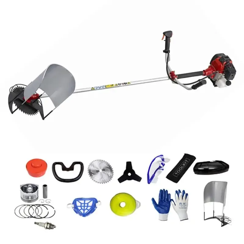 GT Shakti Sidepack Brush Cutter GT-CG438, 35 CC 4 Stroke Engine with Accessories