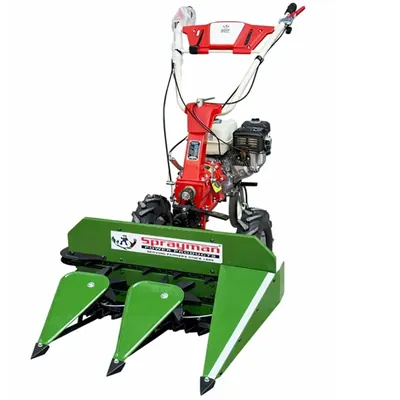 SINGH POWER SP-1100 Power Weeder & Reaper Combo, 24 Blade 3 ft Rotavator + Sprayman AR70 Mini Reaper