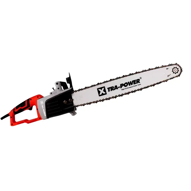 Xtra Power XPT460, 2200 W Electric Chain Saw with 22 Inch Guide Bar, Suitable for Landscaping Purposes