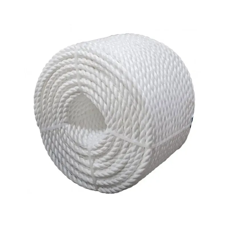 Singhal PP Tuf Rope Heavy Duty Nylon Virgin Plastic Rope, White, 6 mm, Multipurpose Plastic Rope (Size-100 m)