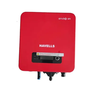 Havells 5 kW Enviro GTi5000D NG Single Phase Solar Grid Tie Inverter Dual MPPT IP65 for Commercial Solar Rooftop Systems