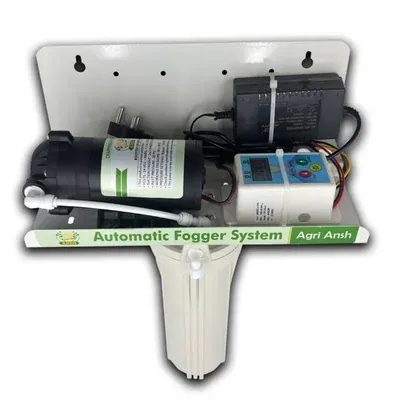 AGRIANSH 10 Nozzle Fogger Kit with Timer, Filter, 100 GPD Pump and other Accessories Ideal for Dairy Farming