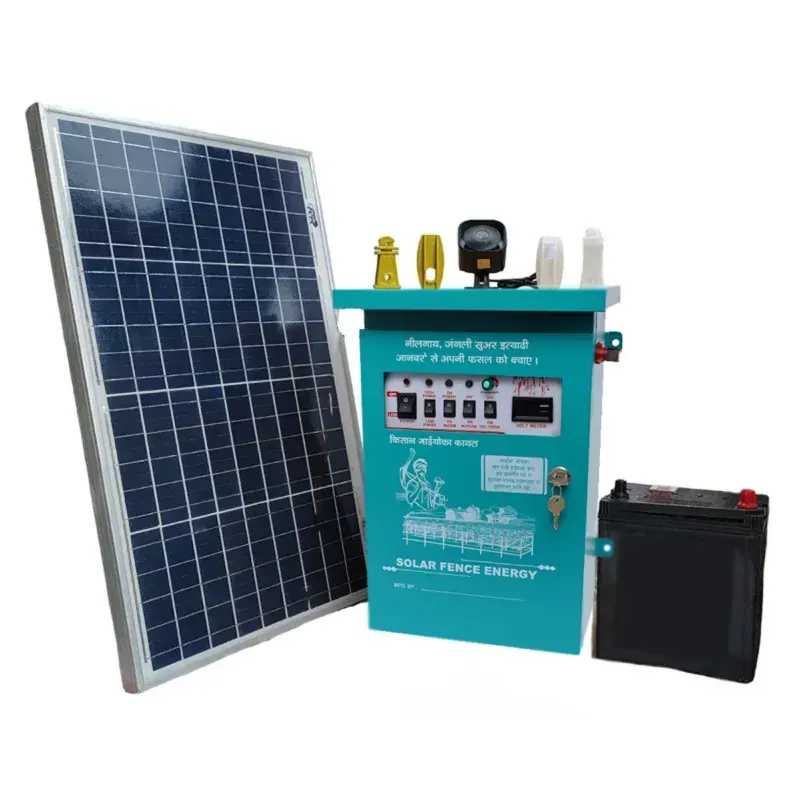 Toyo 18 KV Power Plus Solar Zatka Machine Combo Full Set With 40 W Solar Panel & 12 V 26 Ah Battery, For 90 Acre Area