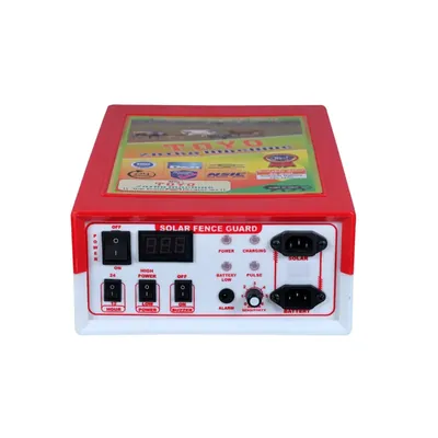 Toyo Solar 12kv Zatka Machine with Display, 30 Acre Coverage for Farms, Industrial, Commercial Zones