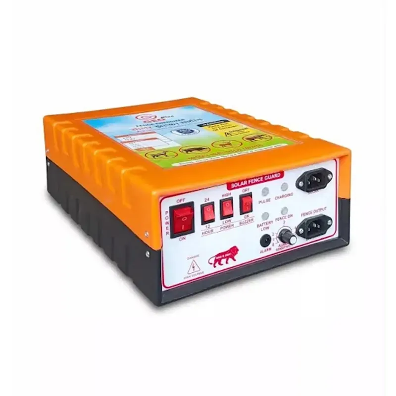 12 KV DC Solar Fencing Energizer Machine (GEO-12DC-01) for 20 Acre Agricultural Farm Protection