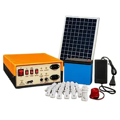 12 KV AC/DC Solar Fencing Machine for 20 Acre Farmland with Solar Panel, Lithium Battery & Accessories, Without Display