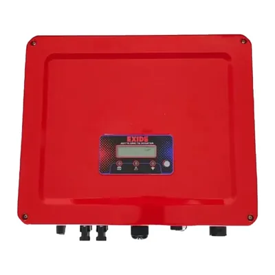EXIDE 5 kW ADITYA GT-5K3 Grid Tie Three Phase Solar Inverter with 8 Years Warranty Designed For Home Application