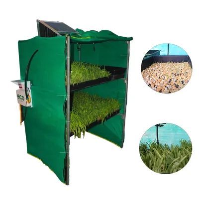 Autostudio Solar Eco Hydroponics Fodder Growing Machine up to 30 kg/Day
