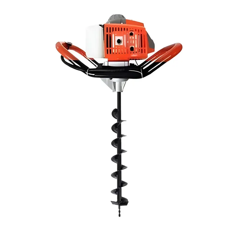 SPRAYMAN 68 CC Petrol Earth Auger with 3 Inch Bit, 2 Stroke Soil Drilling Machine SEA-7000