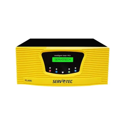Servotech 1 kVA 12 V Flare Series 1512 MPPT Off-Grid Pure Sinewave Intelligent Solar Inverter