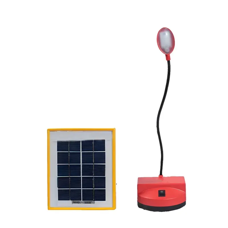 Solar Universe India Study rechargeable Lamp with Solar Panel for efficient charging, 24 cm x 24 cm x 13 cm